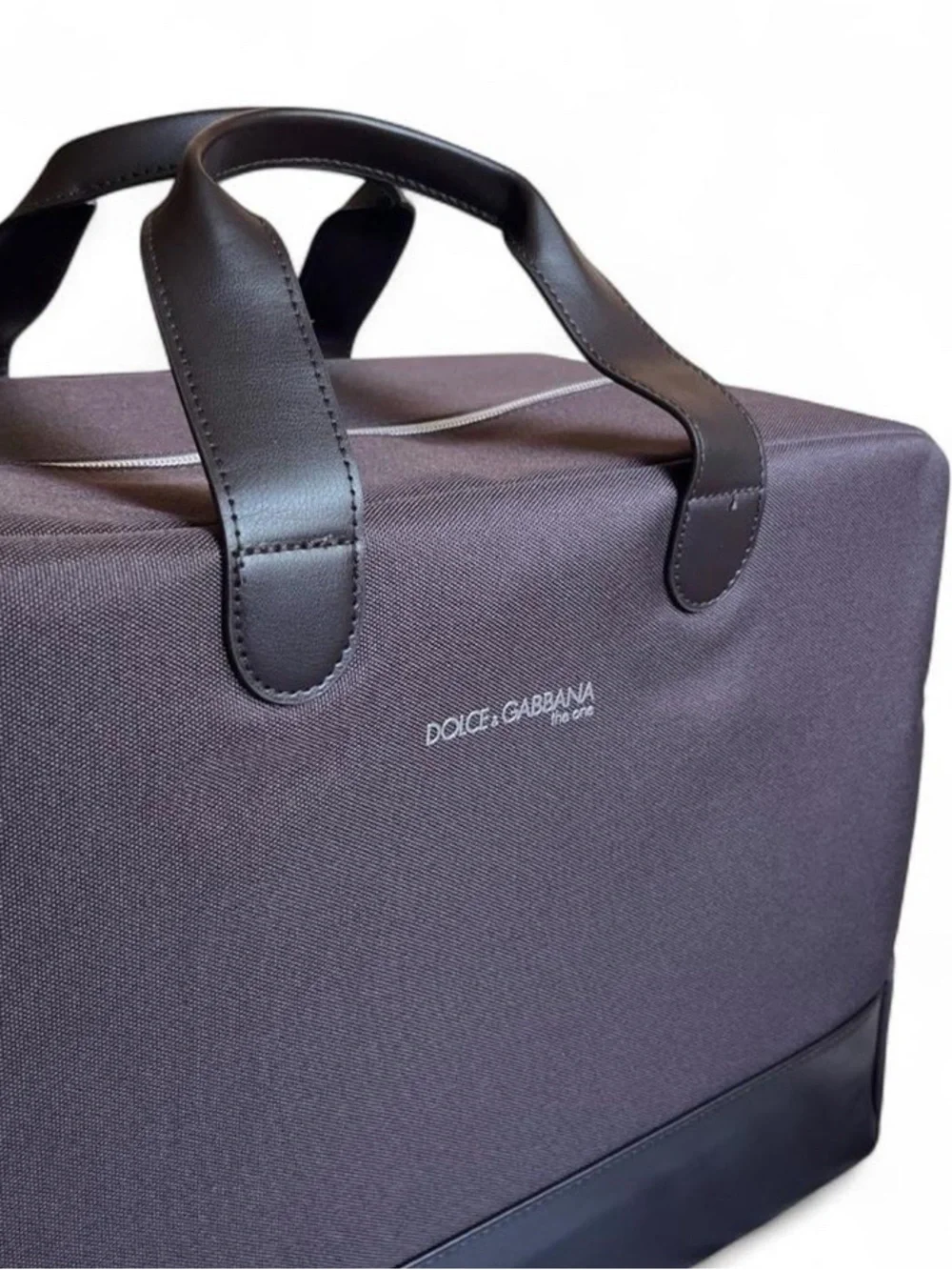 Dolce & Gabbana the one Chocolate Brown Large Travel Bag Limited Edition